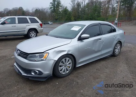 2014 Volkswagen Jetta 2.0L S из США, поврежденный, VIN 3VW1K7AJ6EM413671